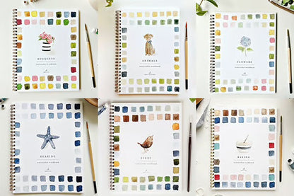 AquaRêve™ | Entfalten Sie Ihre Kreativität mit unserem unterhaltsamen Aquarellbuch!