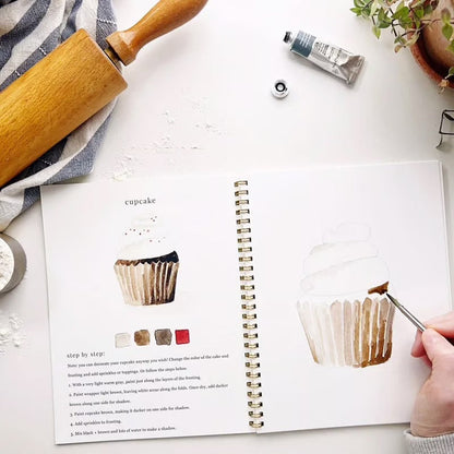 AquaRêve™ | Entfalten Sie Ihre Kreativität mit unserem unterhaltsamen Aquarellbuch!
